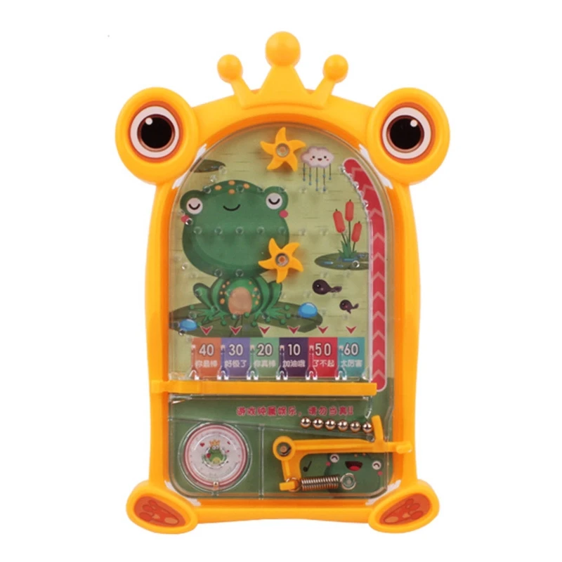 Mini flipper de poche pour enfants, jeu de capture pour bébé, jouet de table alth, meilleur cadeau, D5QA, 6,3x4,13 pouces