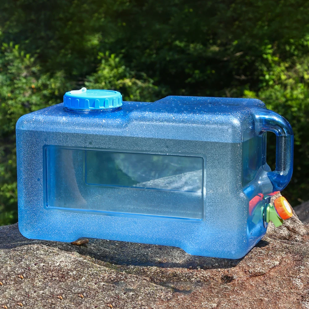 25L دلو للمياه النقية سعة كبيرة حاوية تخزين المياه مانعة للتسرب برميل المياه المعدنية لجولة القيادة الذاتية