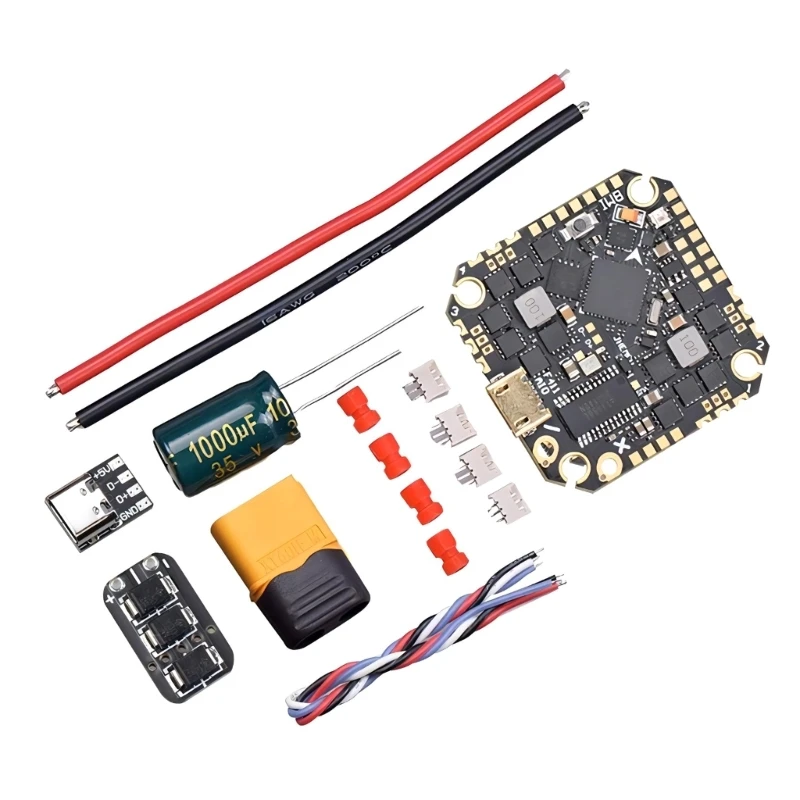 

M2EC Integrated 40A Brushless Flight Controller GHF411AIO F411 2-6S Traversing