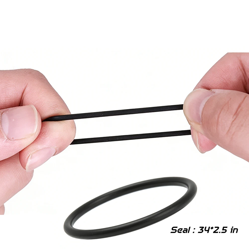 

CFmoto O Ring Oil Filter Cover Seal 34*2.5 in Rubber Material Compatible CF moto Cfore Zfore Ufore,OEM Part Number 0180-080002