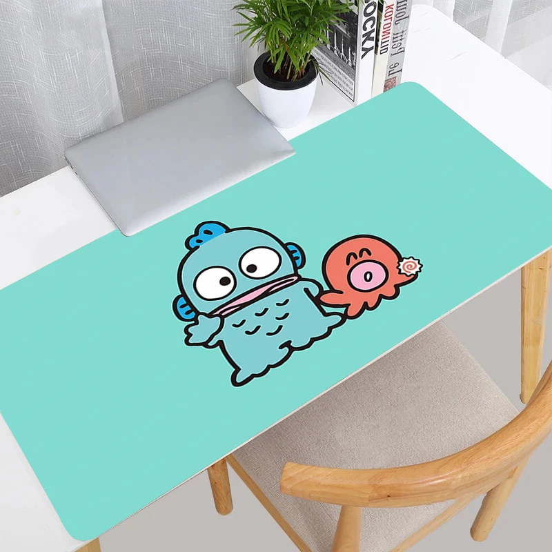 لوحة الماوس Kawaii كبيرة لألعاب الكمبيوتر المحمول لوحة المفاتيح نونسليب المطاط الكمبيوتر السجاد حصيرة مكتبية خزانة ألعاب H-Hangyodons MousePad #3