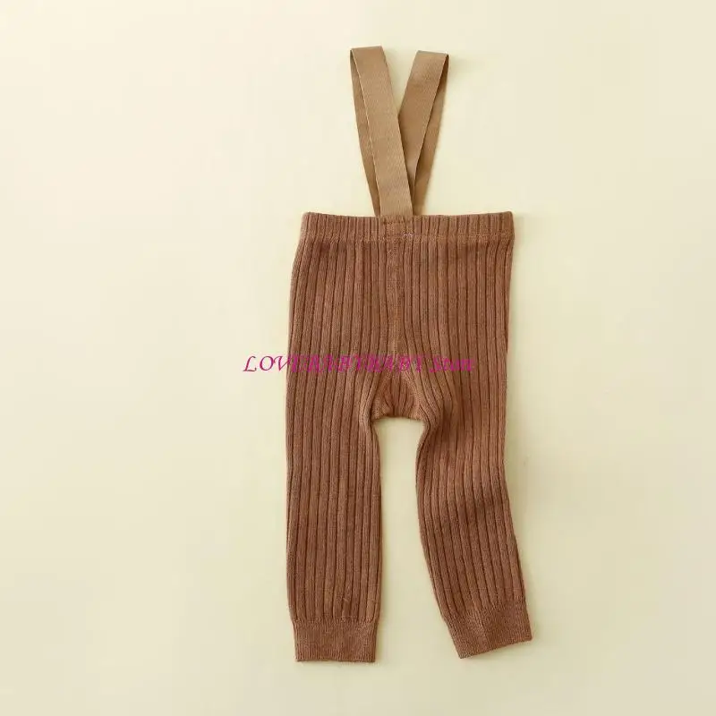 

Breathable Infants Ribbed Leggings Baby Girls Knit Tights Pantyhose Solid Color 4XBC