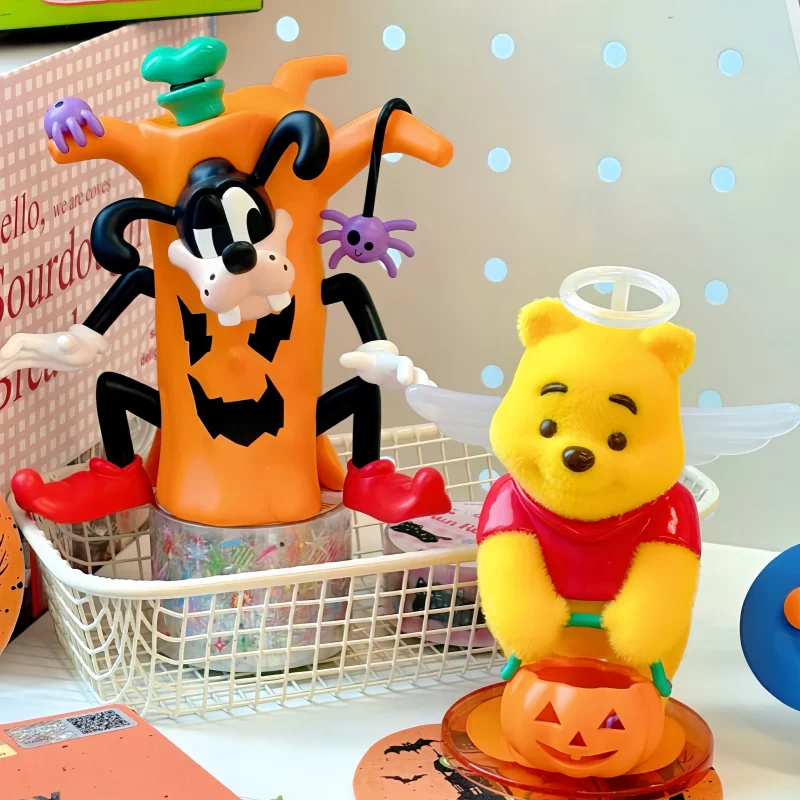 بقعة جديدة Miniso هالوين العصرية صندوق أعمى تمثال هدايا للفتيات أعياد الميلاد تحصيل الكمبيوتر سطح المكتب الحلي الديكور