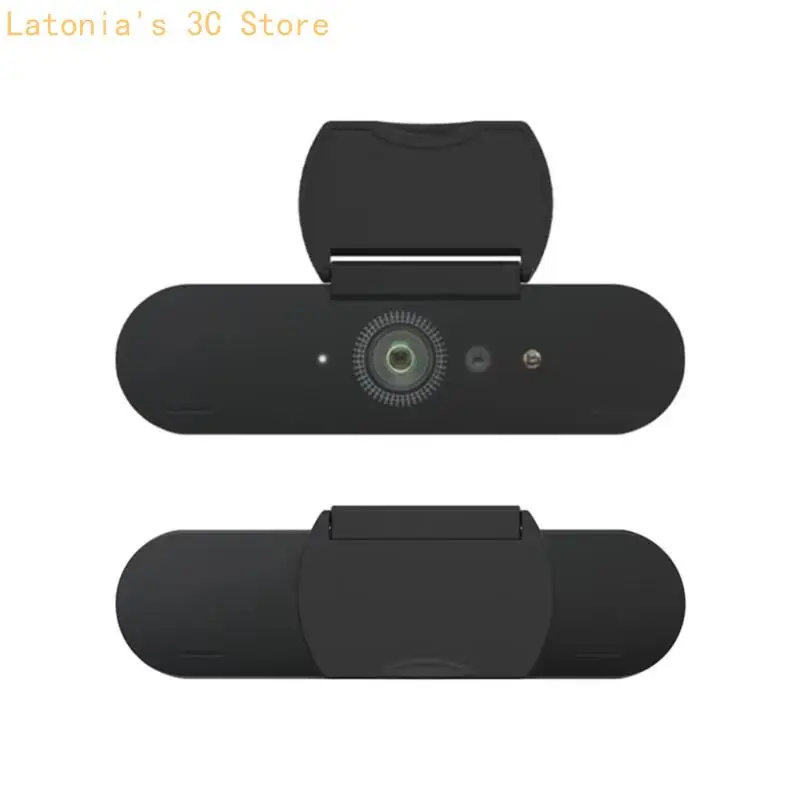 Verschiebbare Webcam-Sichtschutzabdeckung für C1000E C920E Tischkameraobjektiv, schwarze Objektivabdeckung für C1000E C920E – Detail 9