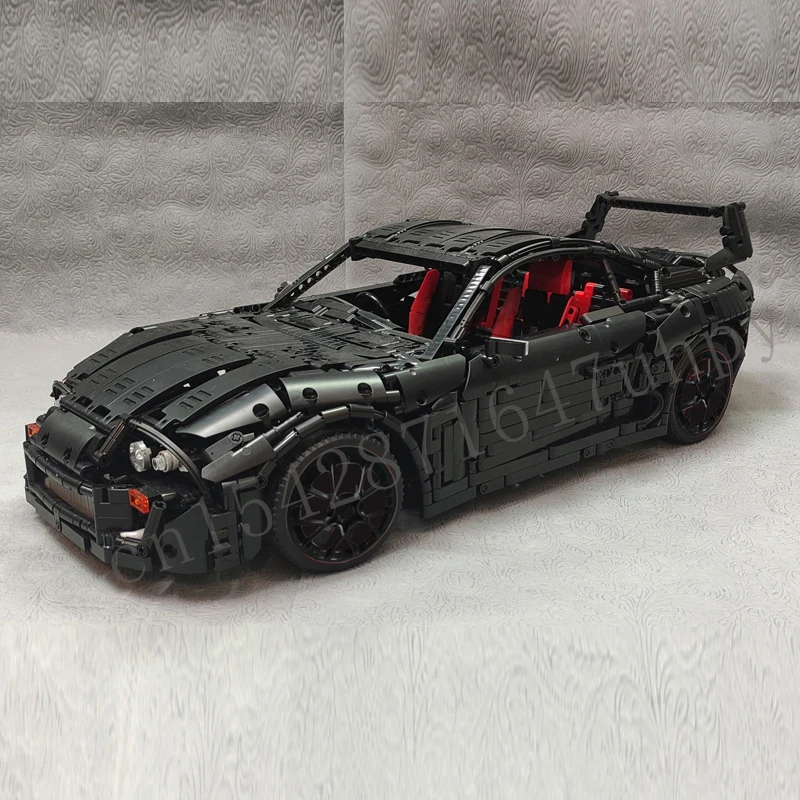 NEW MOC Supercar SUPRA MK4 [A80] model buiding kit block self-locking bricks toy birthday christmas gift