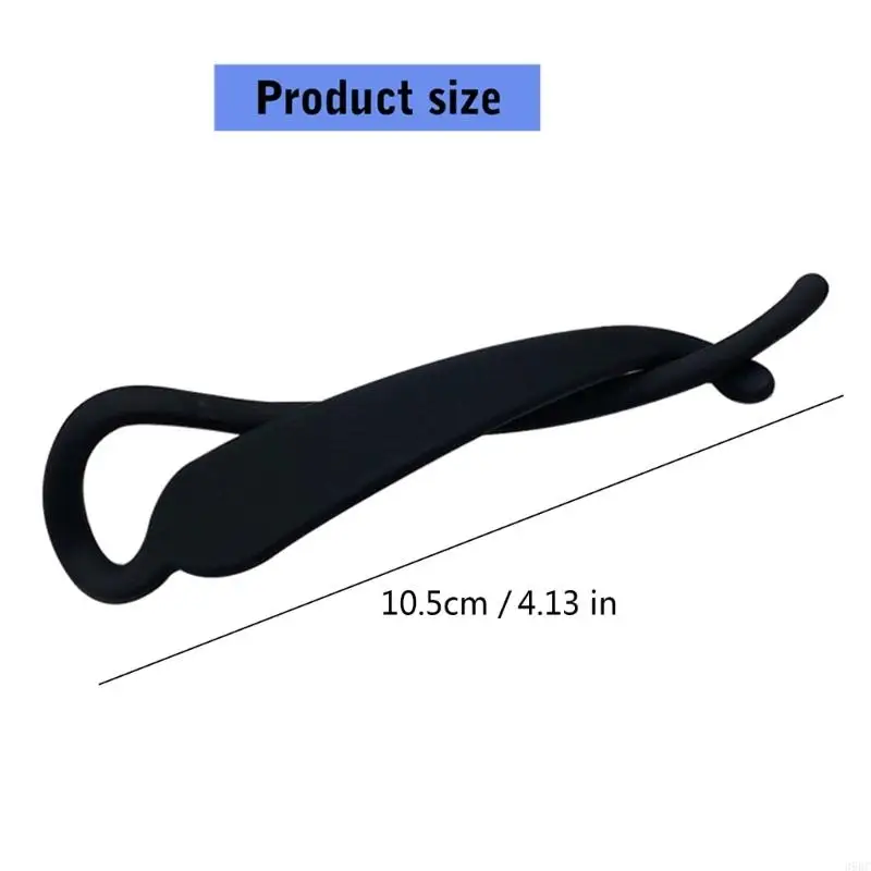 39BC Phụ kiện tóc nhựa đơn giản cho các kiểu tóc khác nhau Thiết kế mềm Design Công cụ tóc đuôi ngựa Món quà cho phụ nữ