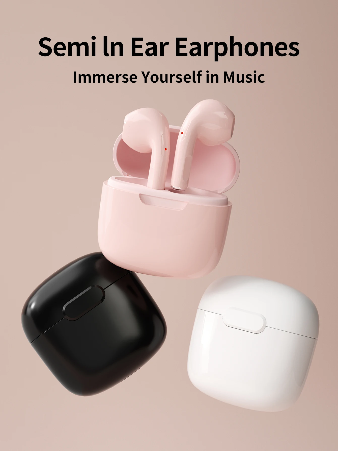 A2 TWS Wireless Bluetooth Earphone Mini Earpone Headset Sport Earbuds Waterproof Headphones Hifi Stereo Sound Headset