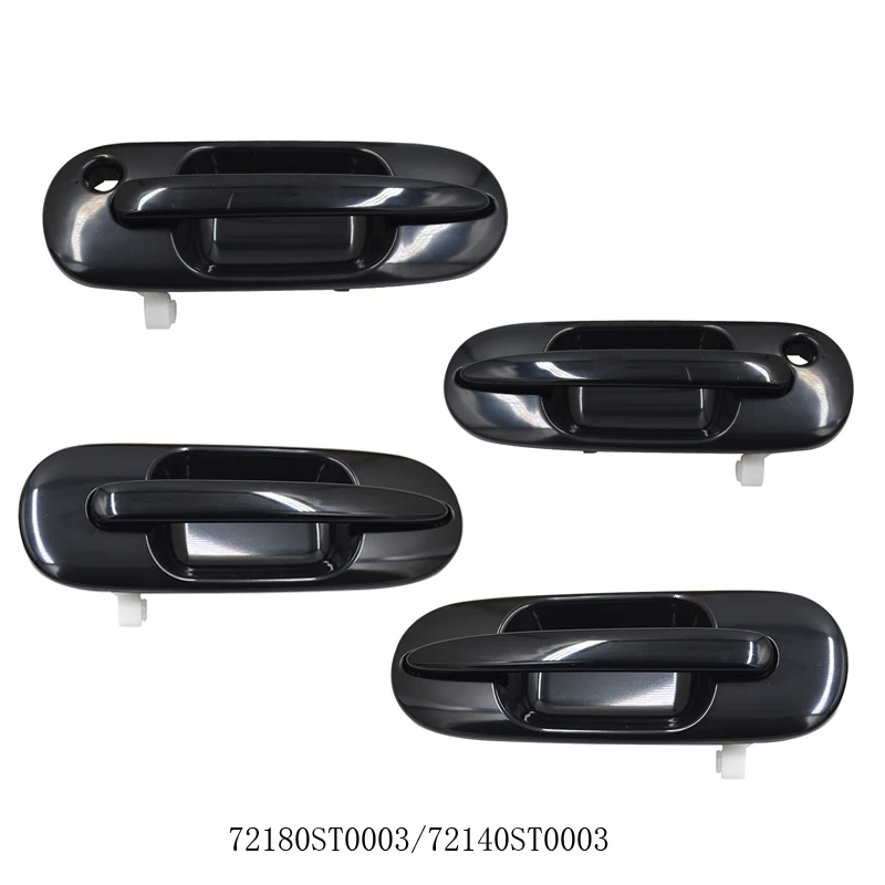 Image of 1-2 Stück Außentürgriffe links und rechts für Honda CR-V CRV 1997 1998 1999 2000 2001 OEM 72140ST0003 72180ST0003