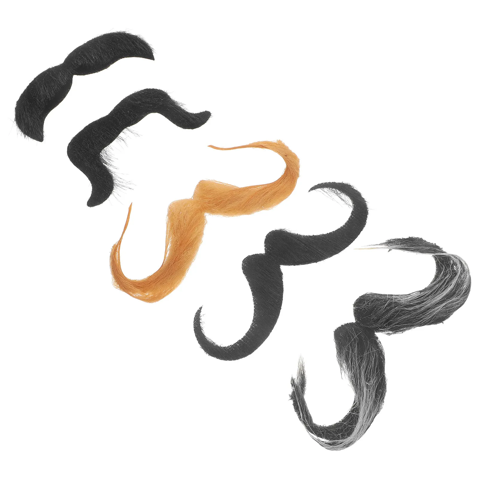 

Набор реалистичных накладных бород и усов для костюма на Хэллоуин, удобный аксессуар для вечеринок и косплея