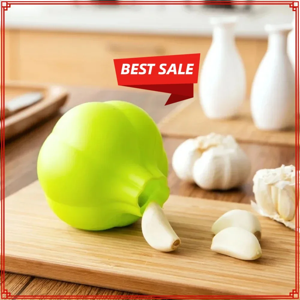 مقشرة الثوم السيليكون السحرية الساخنة 2025 - أداة تعرية الجلد بدون جهد، أداة مطبخ سريعة التقشير للطهي والمطبخ النظيف #2