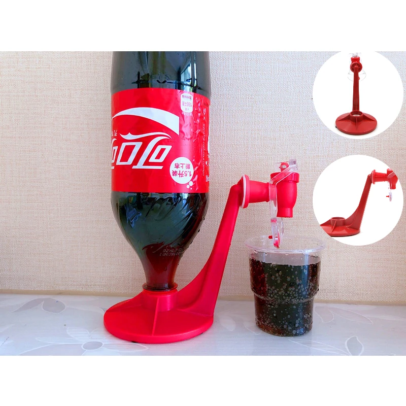 

Water Jug Soda Beverage Dispenser Bottle Coke Upside Down Drinking Water Distributeur De Boisson Switch Gadget Party Home Bar