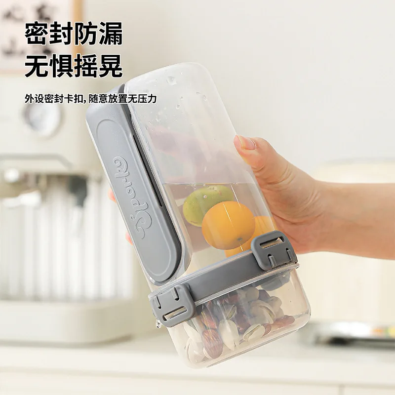 28oz On The Go أكواب الإفطار أكواب الزبادي بارفيه مع أغطية ملاعق الفاكهة الحبوب الخضار سلطة كوب تخزين مع كوب أزمة الشوكة