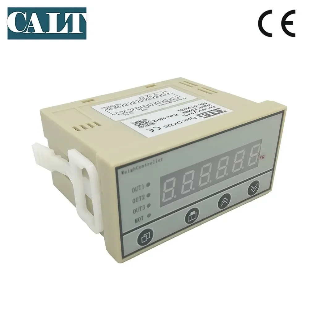 

New In stock DY220 Load Cell Display Controller Weight Indicator Batching RS485/4-20mA/Relays Output Optional