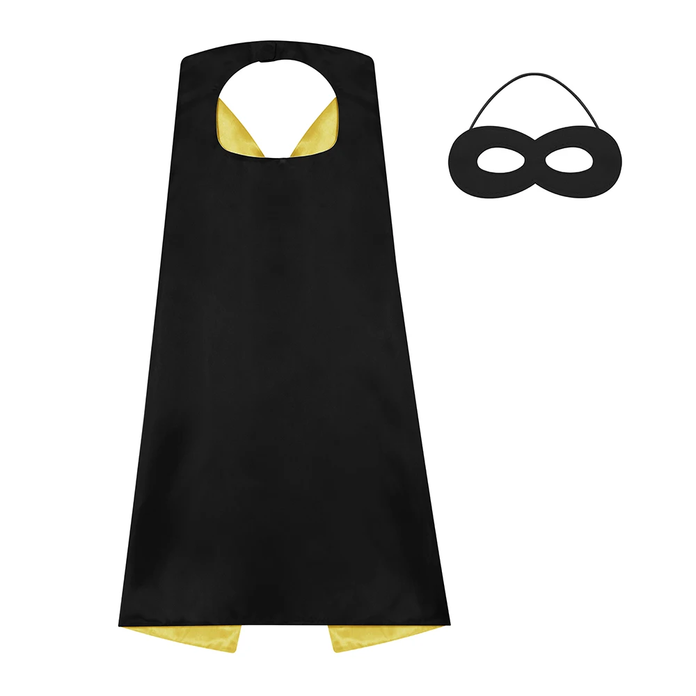 

Kids Performance Props Children Gifts Super Hero Cloak Mask Halloween Cosplay Boys Girls Cloak Superhero Costumes