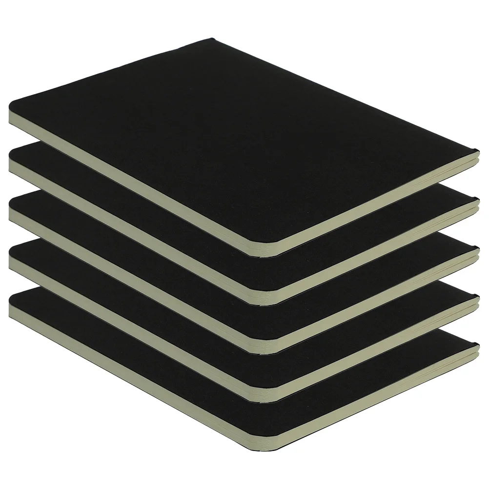 

5Pcs Durable Lightweight Portable Compact Graffiti Blank Notebook for Painting Sketching Students Art Supplies