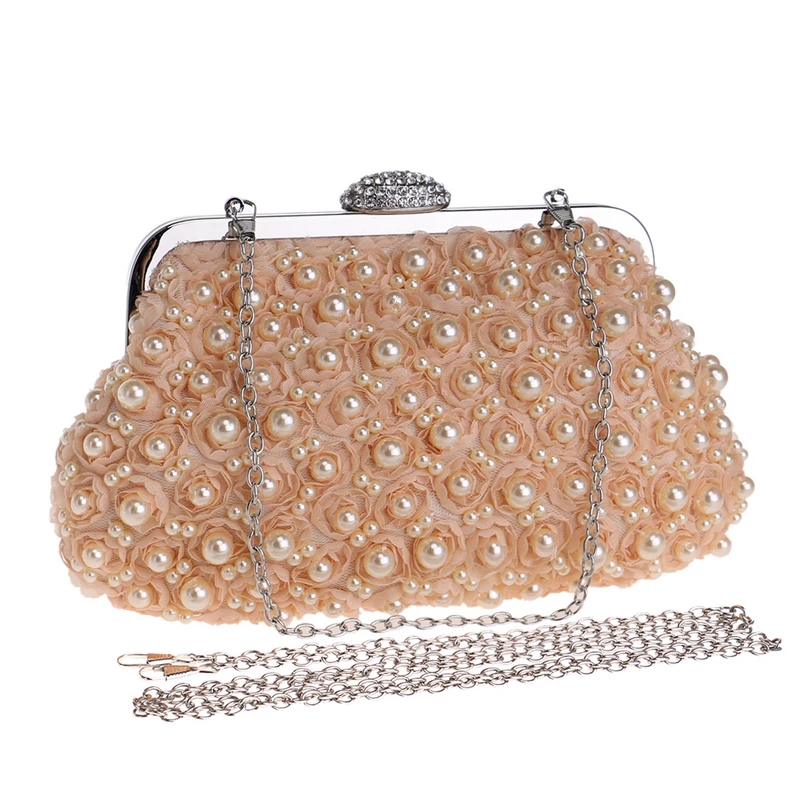 2016 Real Frame Day Clutches Clutch Bags Handbags Women Famous Brands Bolsa Feminina Women\'s Hot Selling Pearl Cluth Evening Bag