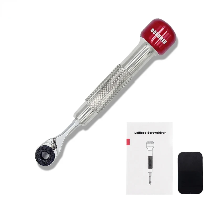 

Ratchet wrench Lollipop Screwdriver High Quality Professional grade Tool EDC Keychain Shape Portable Steel Bike Repair Tool