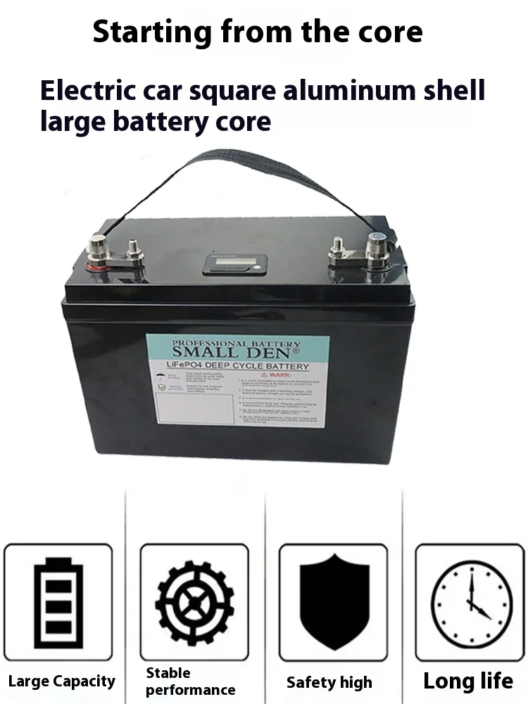 العلامة التجارية الجديدة 24 فولت 60AH LiFePO4 بطارية مع BMS لعربة جولف دراجة كهربائية لوحة طاقة شمسية معدات السلامة قارب سياحي + شاحن 10A