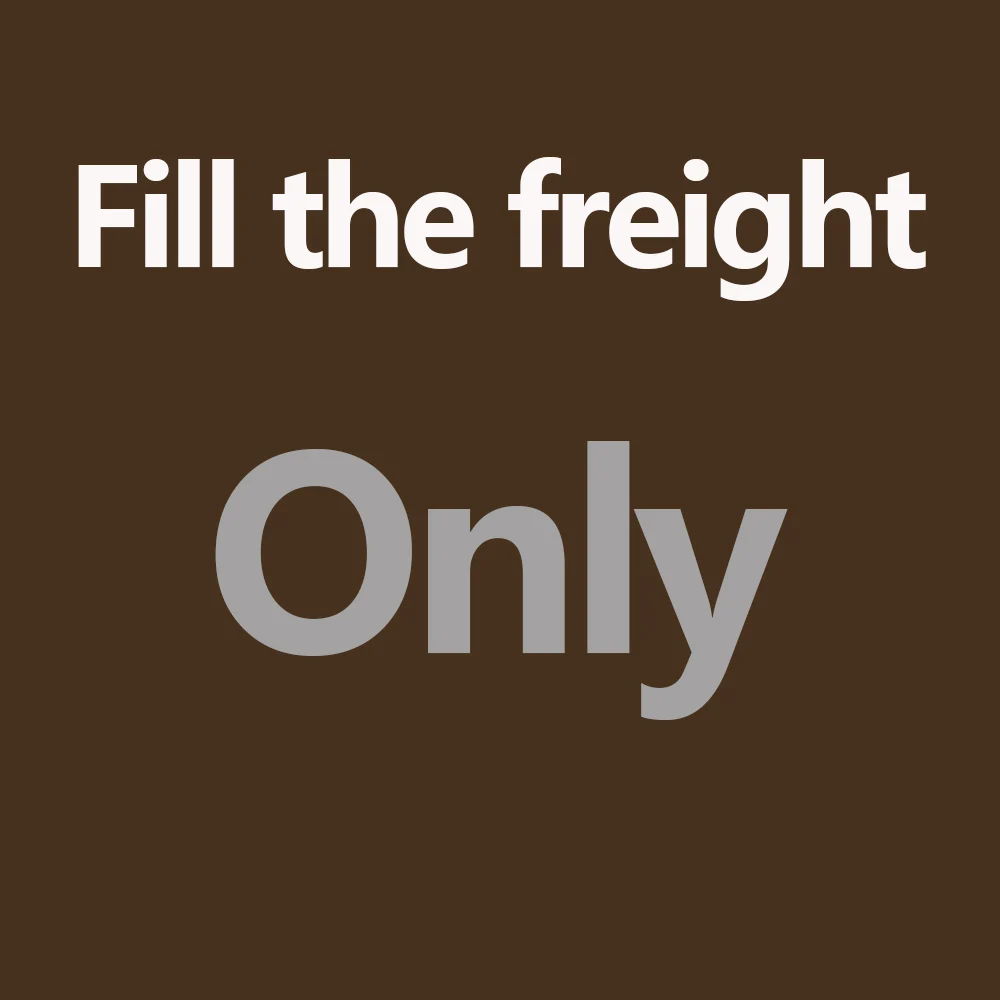 Add a shipping adjustment to all orders, which can only be used to pay additional shipping fees