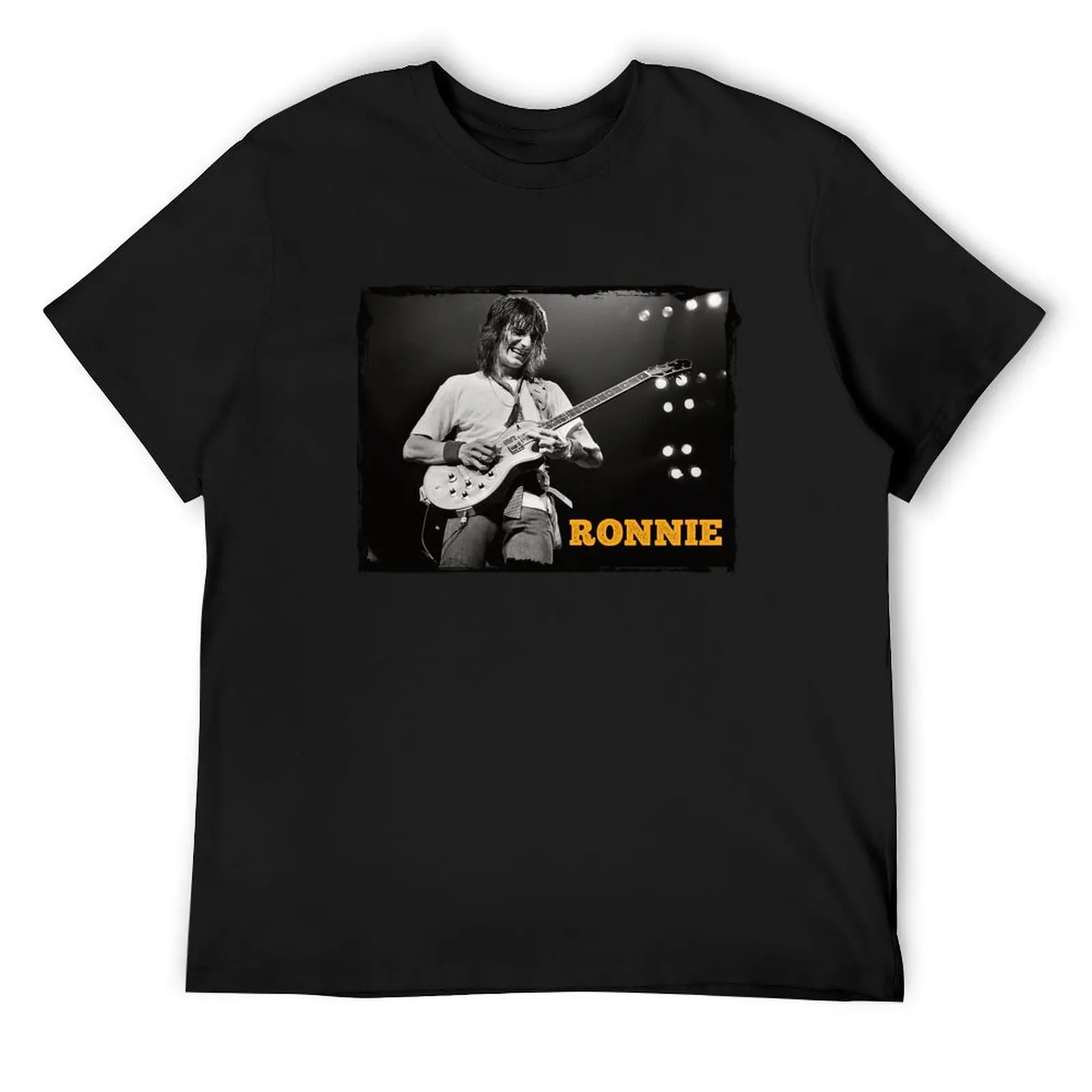 Ronnie Wood T-Shirt anime cotton graphic tees tees customizeds compression shirt men