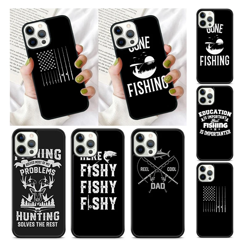 Fishing Pulse heart beat Phone Case Cover for iPhone 16 15 SE2020 13 14 11 12 Mini Pro Max 6 7 8 Plus  coque fundas Shell