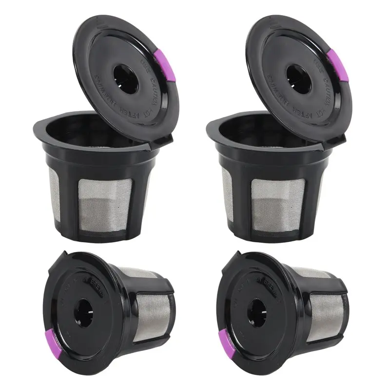 A93E-Reusable K Cups For K Mini, K Elite, K Classic, K Compact, K Latte, K Select And All 2.0 & 1.0 Coffee Makers