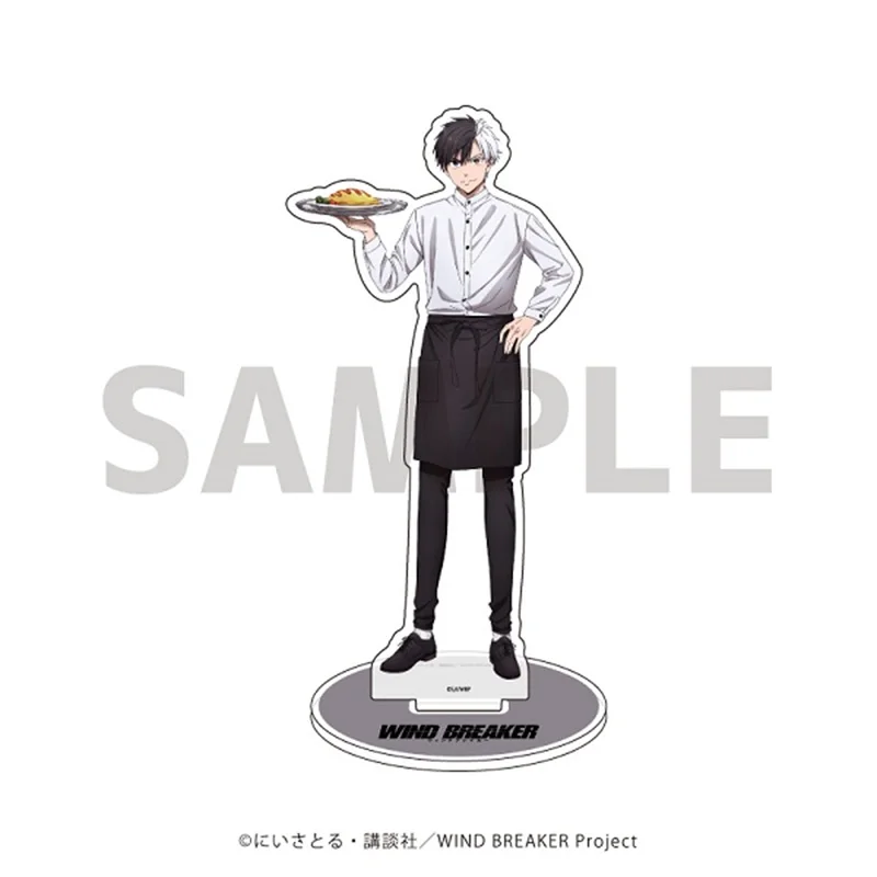 WIND BREAKER waiter acrylic big stand brand Sakura-harusugita Keitaro acrylic decoration key chain