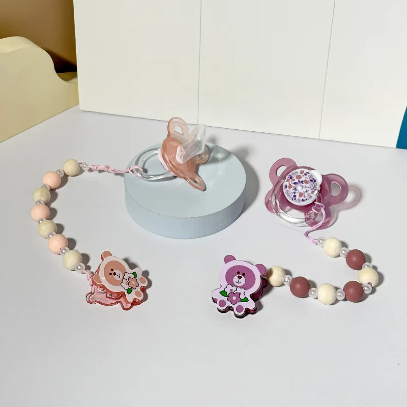 

Baby Pacifier with Bite Resistance Imitating Breastfeeding Baby Feeding Products Food Grade Pacifier Newborn Items Accessories
