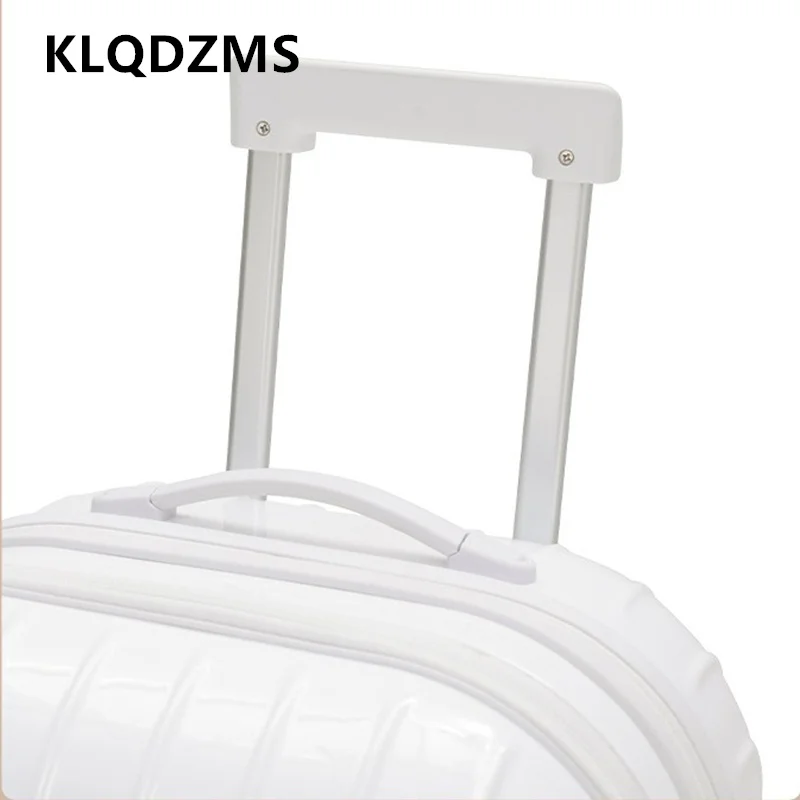KLQDZMS Новый 20-дюймовый чемодан с передним отверстием для посадки, 24-дюймовый чемодан на колесиках для ноутбука, 26 дюймов, многофункциональный чемодан с зарядкой через USB
