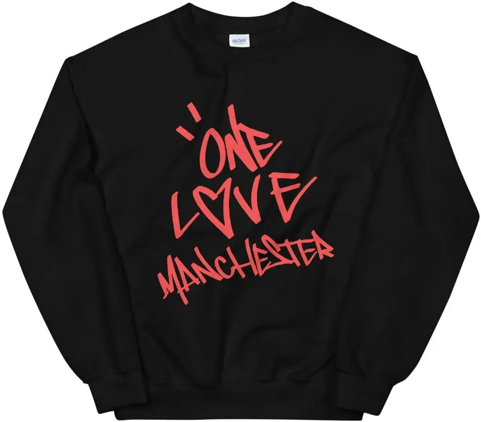 One Love Manchester, Ariana Grande, Sweatshirt, Blouse, White, Oversize, Dangerous Woman