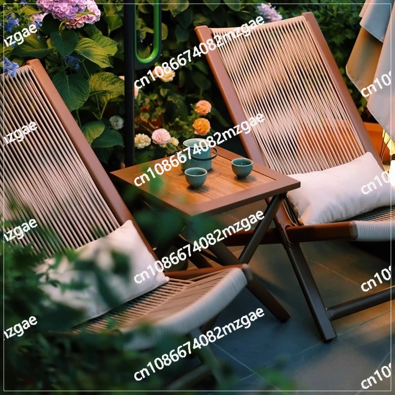 

Outdoor tables and chairs Balcony Leisure courtyard Rattan chairs