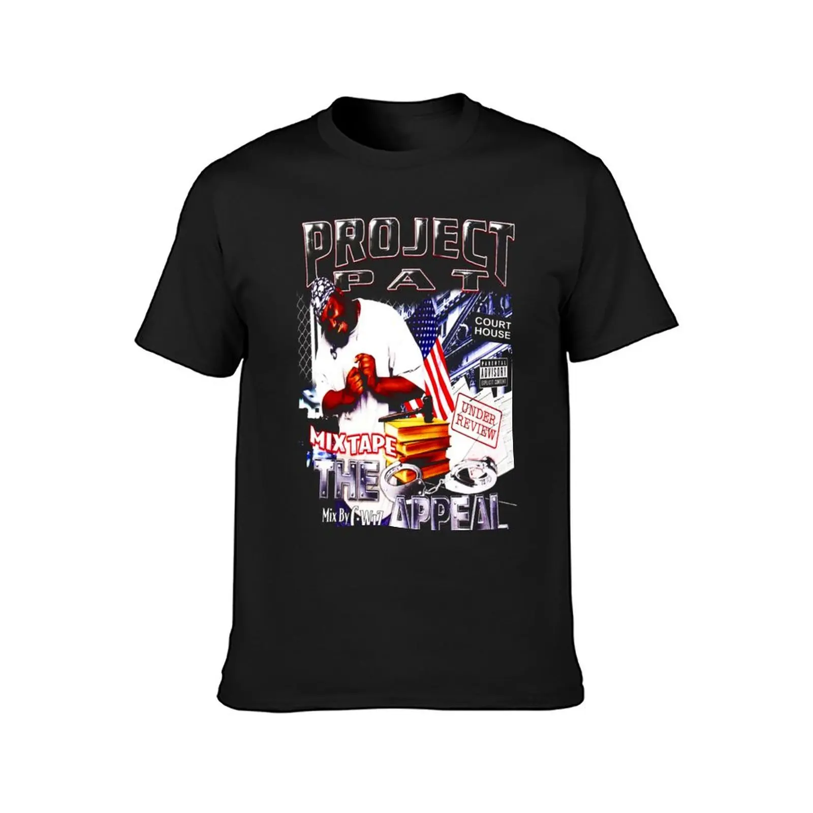 T-shirt graphique Project Pat pour hommes, vêtements Hiphelicopter, t-shirts sublimes et drôles