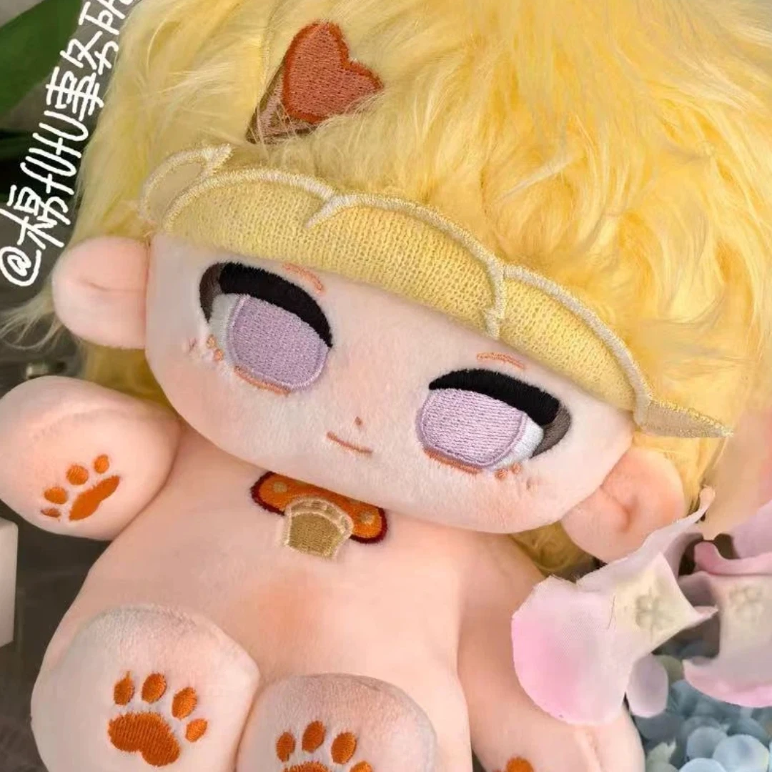 Stuffed 20cm Animals Identity V Fan Made Cotton Doll The Ripper Back to Camping Day Cute Plush Doll Collectible Toy Cotton Kid