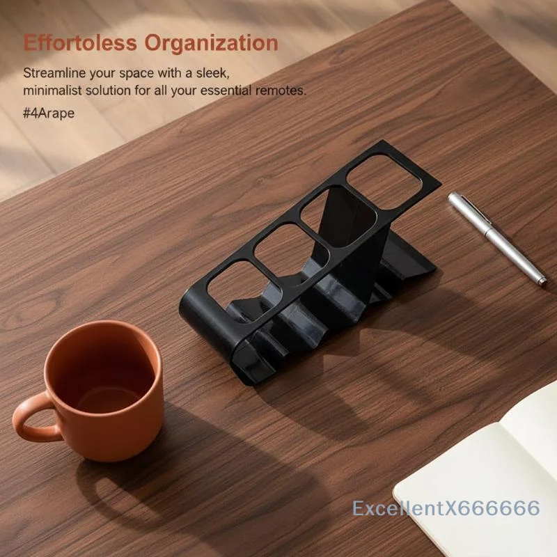 Picture 6: Remote Control Storage Box Creative Desk Organizer Space Saving Desktop Accessory for Office Remote Storage