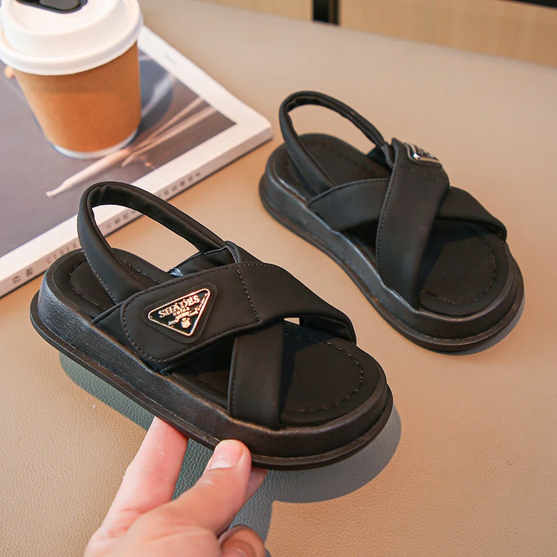 Children Shoe Summer Beach Sandals Korean Edition Girls Roman Sandal Kid Sandles Breathable Kid Shoe for Girl Zapatos Niña