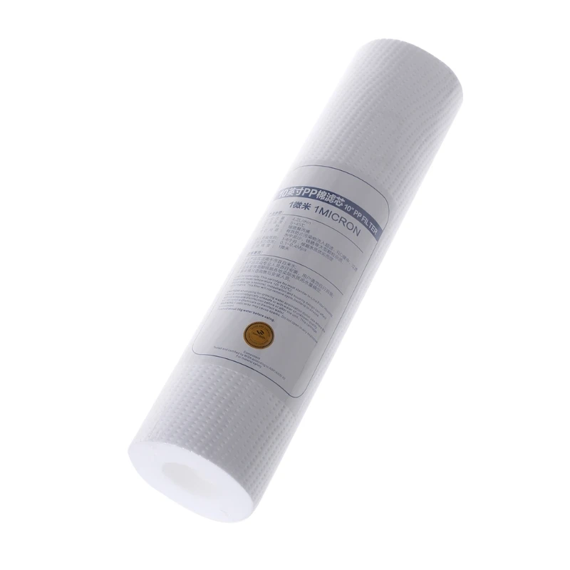 10" cartucho filtro los PP del purificador del agua reemplazo del sedimento del tamiz 1 micrón