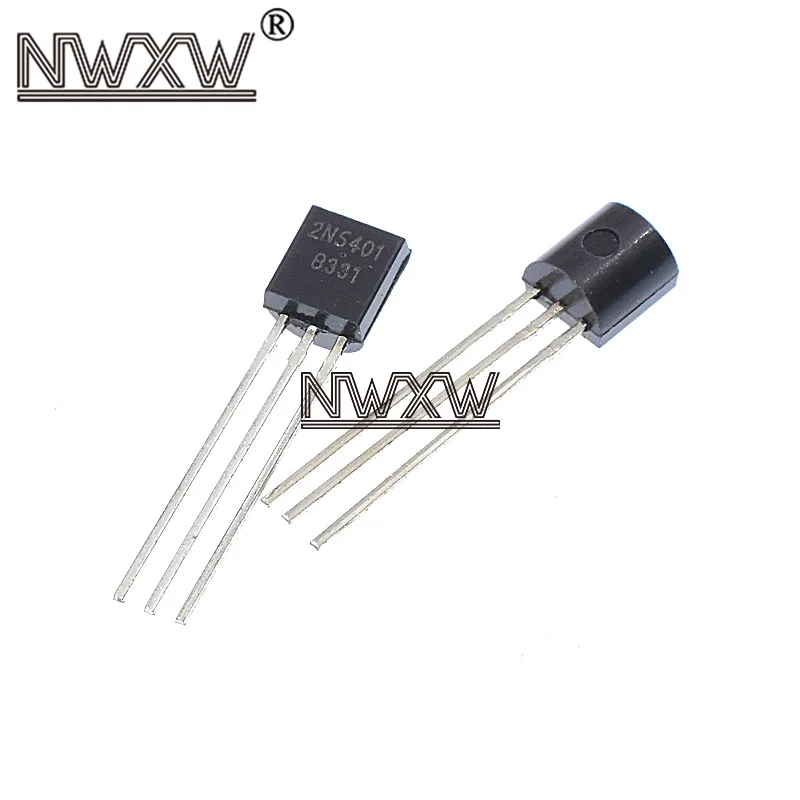 50 Stks/partij 2N5401 Om-92 0.3A/150V Pnp Power Transistor 5401 In-Line Transistor