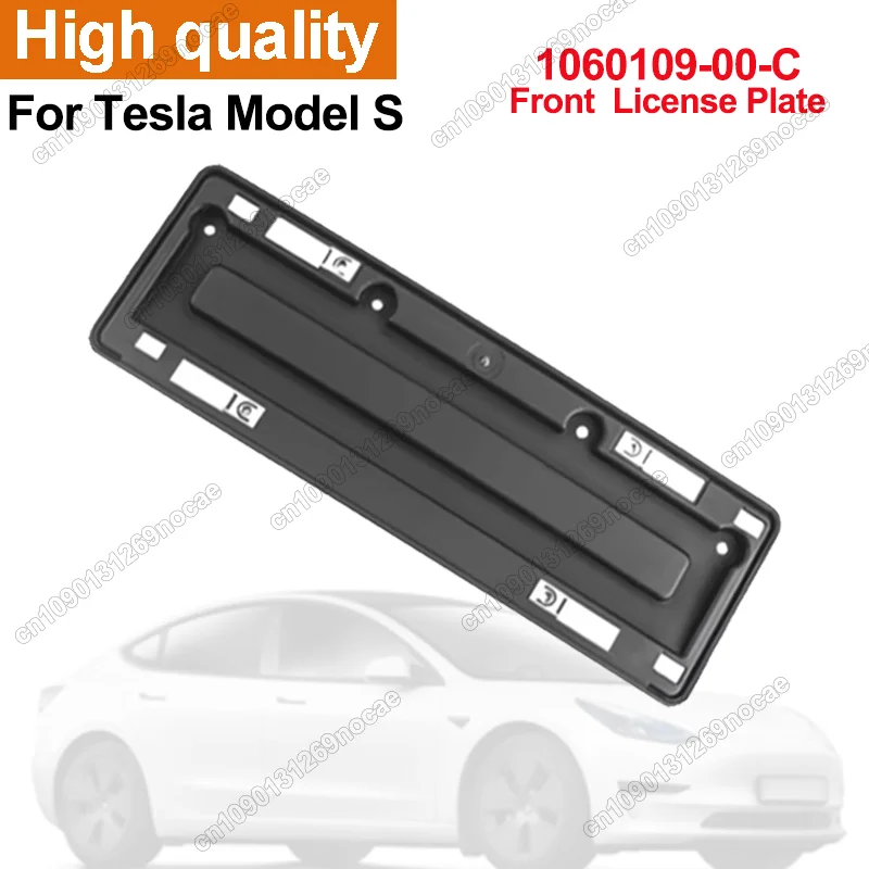 

Передняя рамка номерного знака автомобиля, пустая рамка номерного знака для Tesla Model S 1060109-00-C, крепление номерного знака 1060109 2016-2021