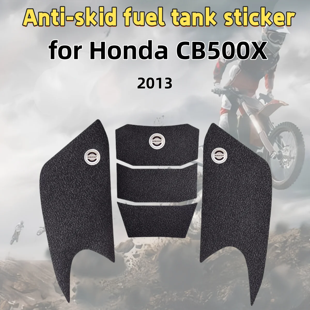 

for Honda CB500X 2013-motorcycle fuel tank sticker fishbone sticker anti-slip protection fuel tank side sticker