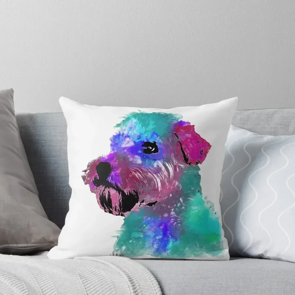 wheaten terrier watercolor pet portrait Harry Throw Pillow Decorative Cushions For Living Room Pillow Case Christmas pillow