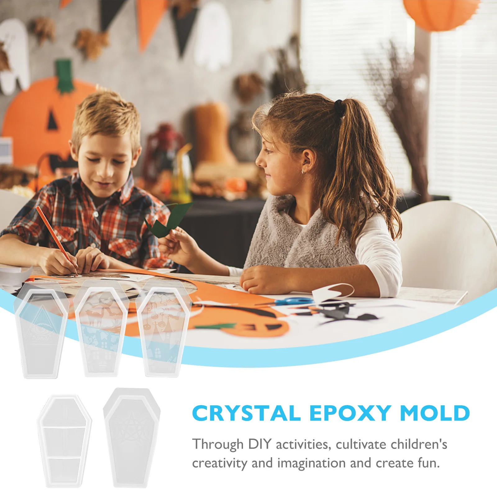 

1Set Crystal Epoxy Jewelry Box Mold Silicone DIY Storage Box Making Kit for Handmade Craft Resin Ornament Drop Casting