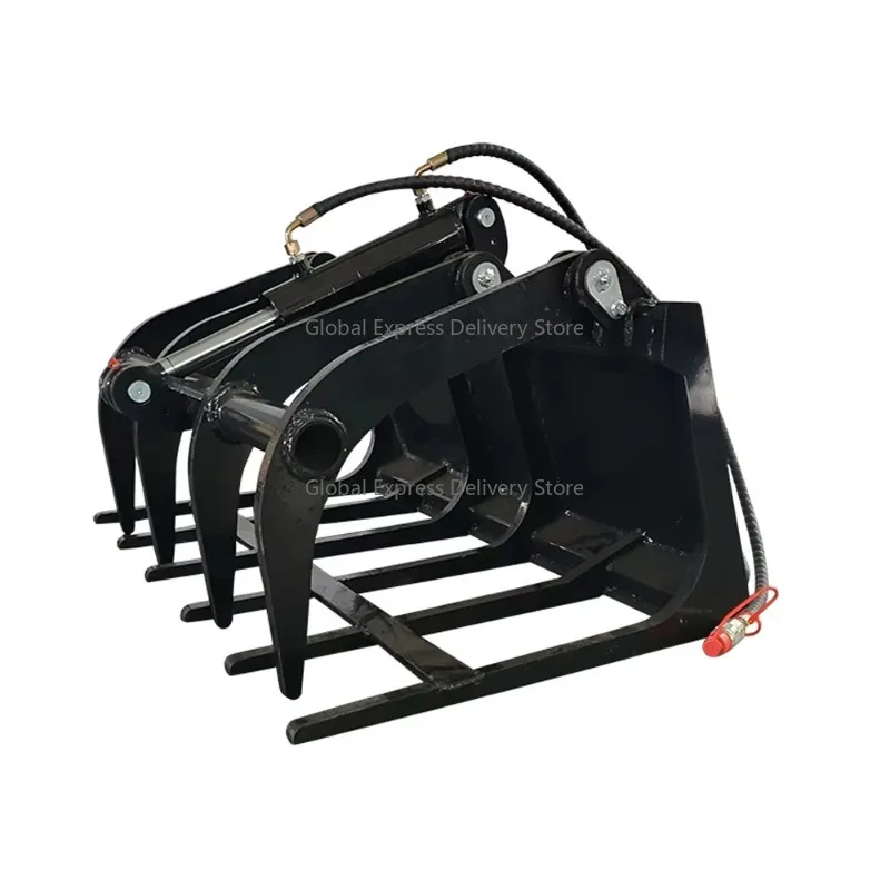 Hydraulic Log Grapple Attachment for Mini Skid Steer in Stock USA NEW