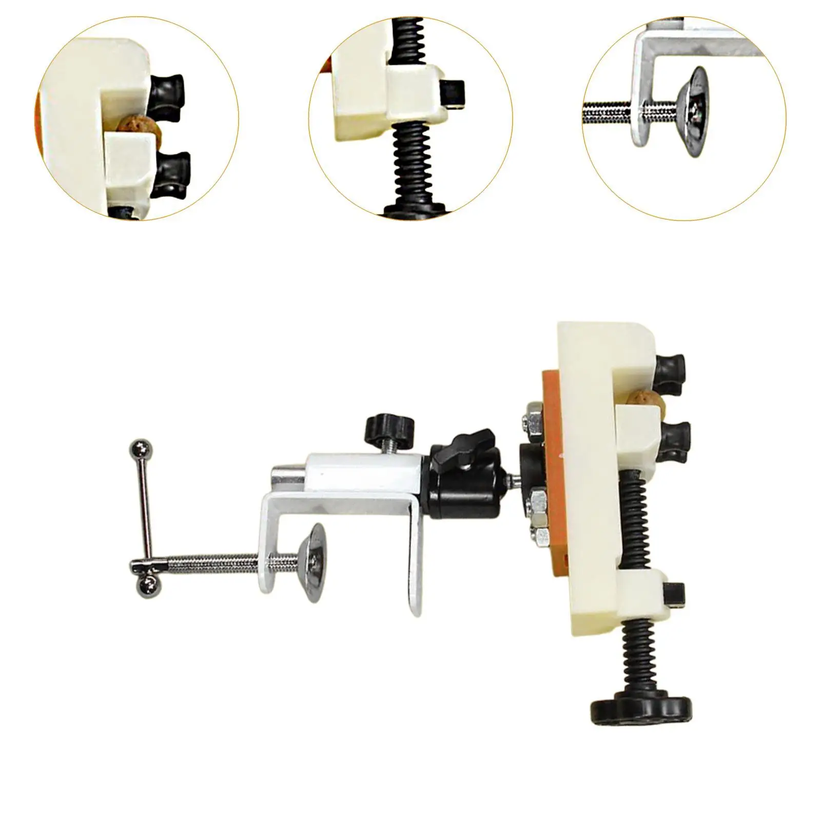 Mini Desktop Table Vice Professional Adjustable Workholding Device for Watch Repairing DIY Jewelry Repair Fixing Small Part