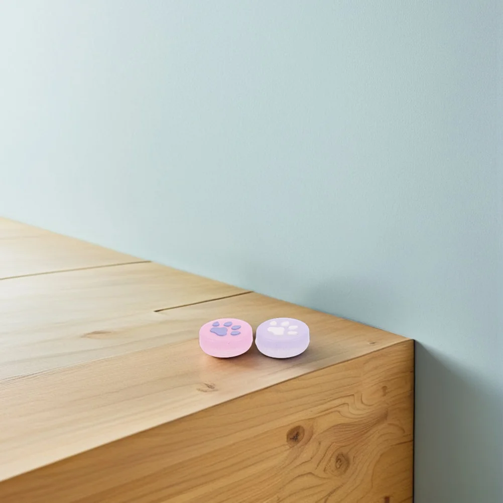 Capuchons de Joystick de fruits qui brillent dans la nuit, 14 pièces, poignées de pouce en Silicone pour griffe de chat pour interrupteur, poignée améliorée, remplacement de contrôleur de jeu