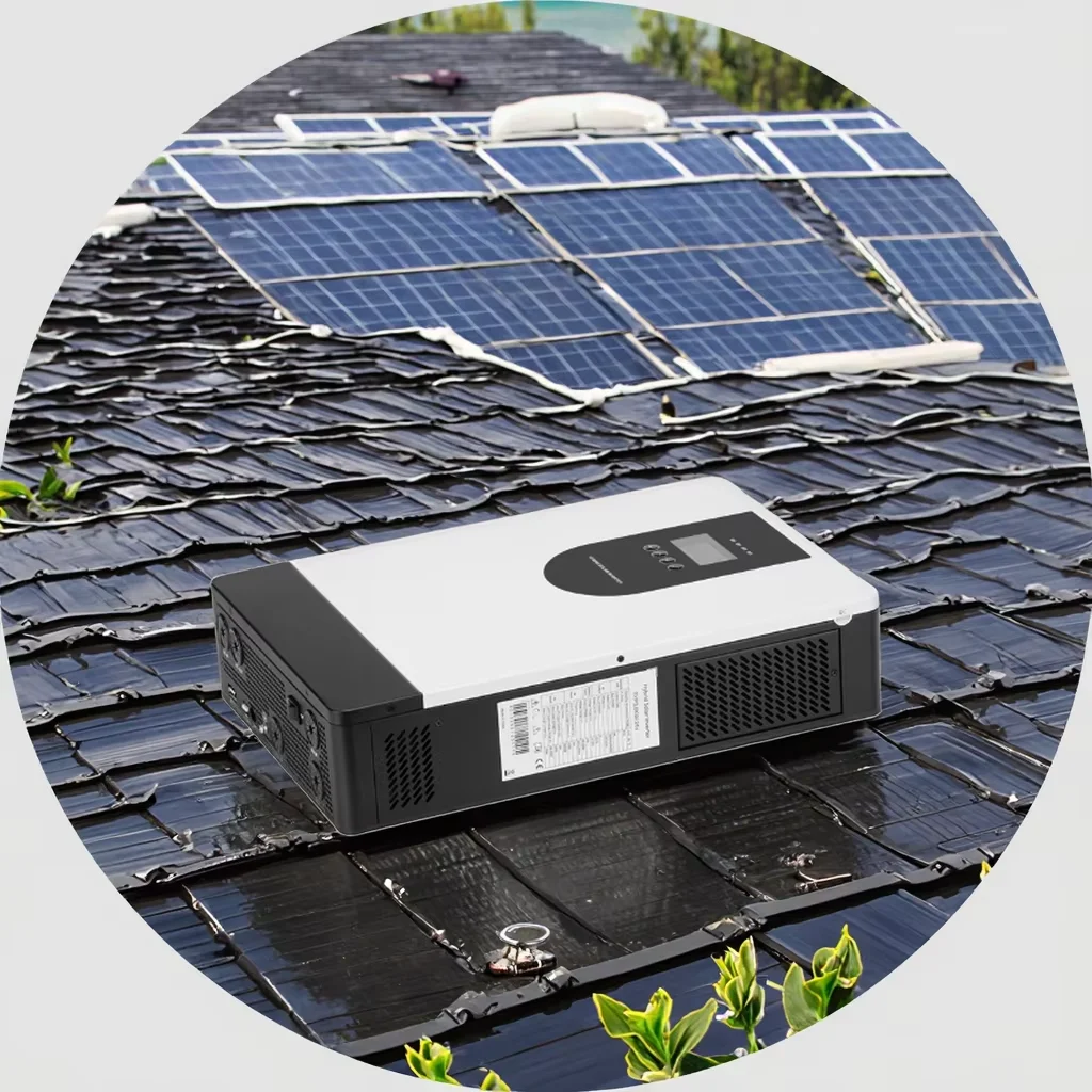 

Hybrid 3.6KW On-Grid & Off-Grid Solar Inverter System With WIFI & GPRS Pure Sine Wave Single Phase Output String Inverter 220V