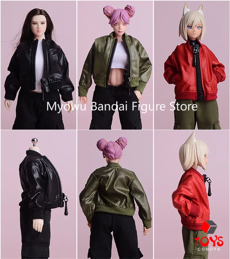 [Trendy Toy Story] 1/12 Pilot Jacket Machine Girl TBL 6-inch Doll Female Soldier Action Body Doll Universal