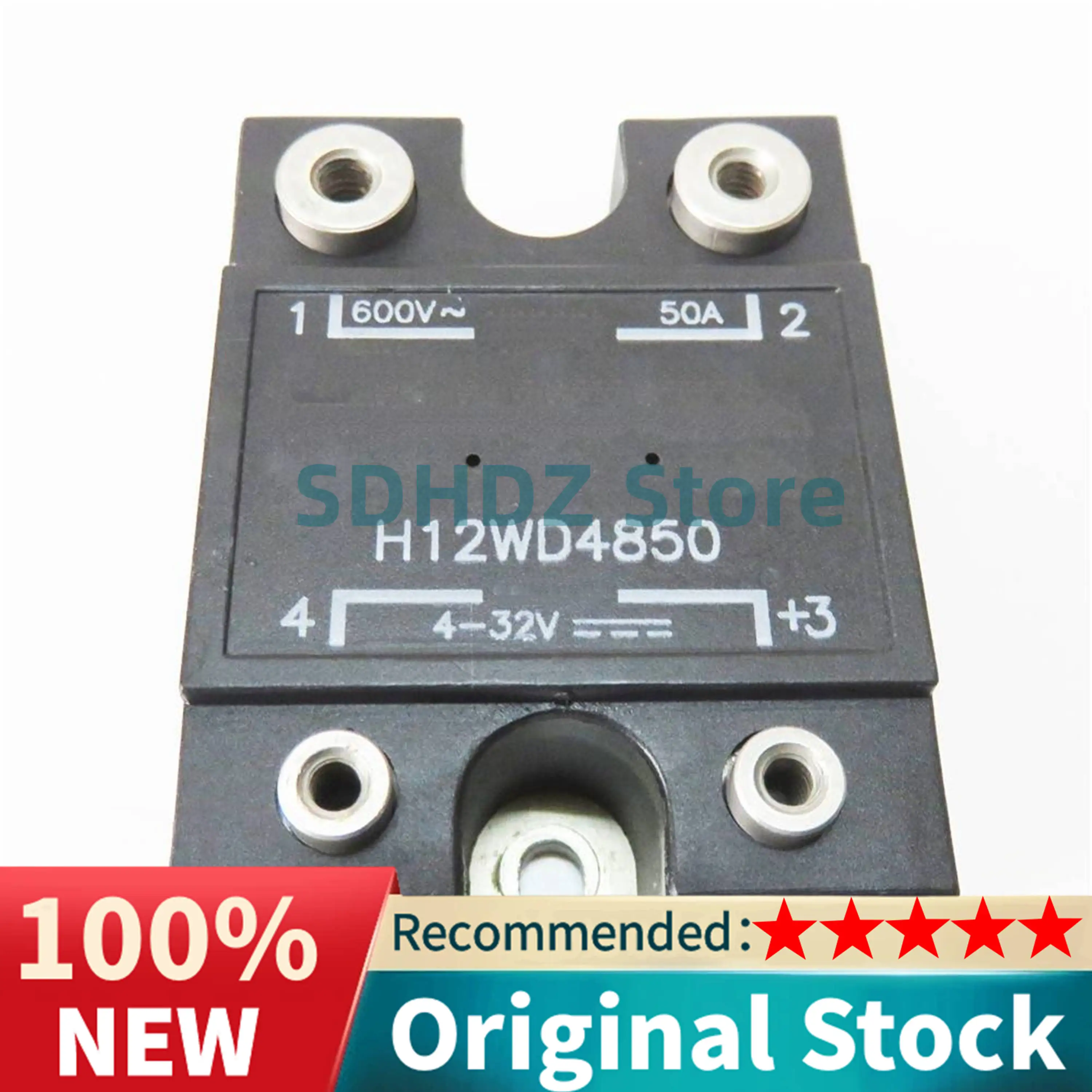 H12WD4850 RELAYS H12W D4850 SSR 50A 660VAC DC MODULE IGBT SOLID STATE RELAY H-12WD4850 H12WD-4850 H12 WD4850