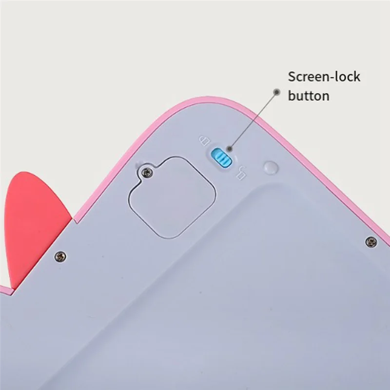 N88R 10 Inch Handwriting Tablet Children's Smart LCD Writing Tablet Colorful Handwriting Cartoon Graffiti Writing Tablet,A Durab