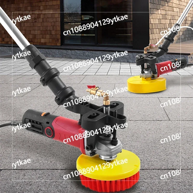 Handheld Electric Floor Brushing Tools Concrete Ground Brushing Machine Marble Tile Terrazzo Clean Equipment