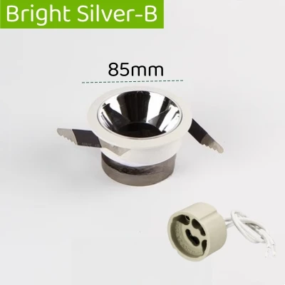 Smalle Velg Verzonken Led Plafond Downlight Anti-Glare Mount Frame GU10/MR16 Lamp Socket Base Indoor Spot Verlichting montage Beugel